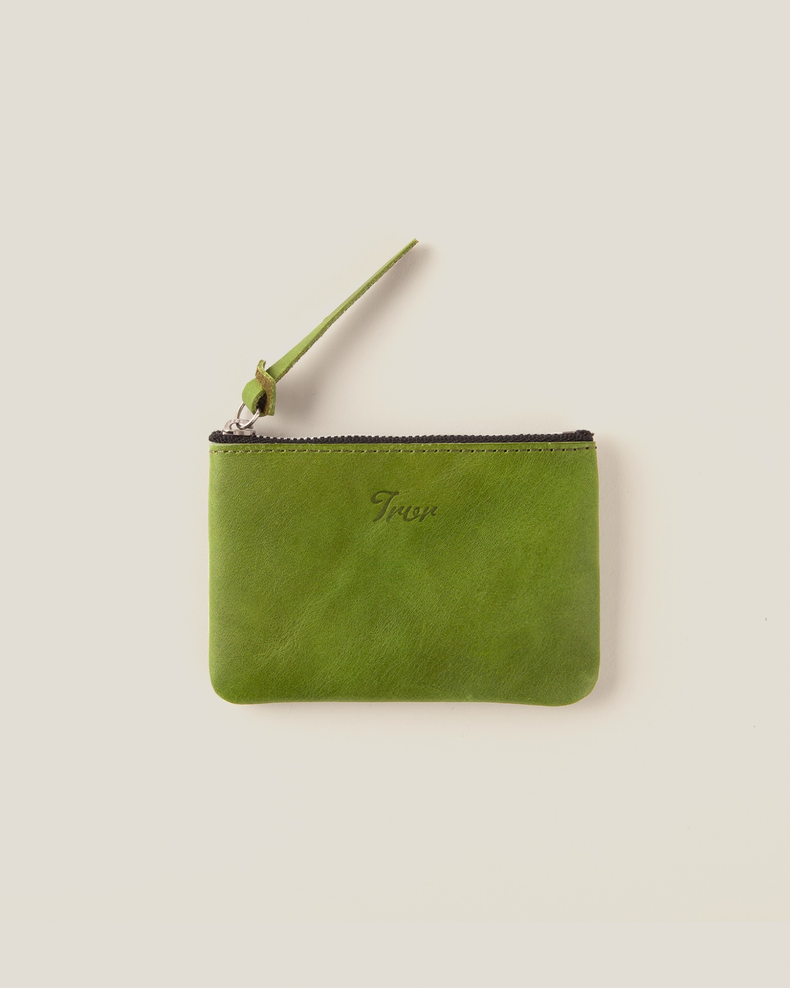 Leather Pouch S-Green