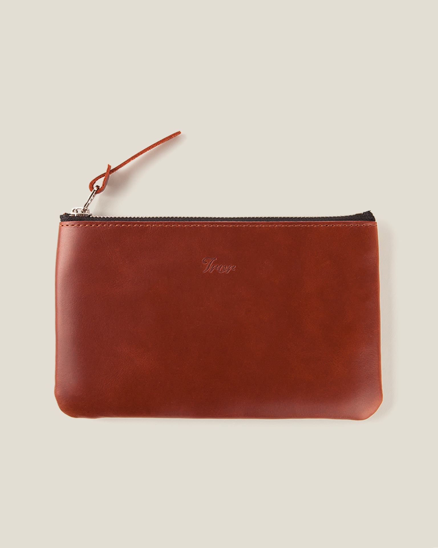 Leather Pouch M-Brick
