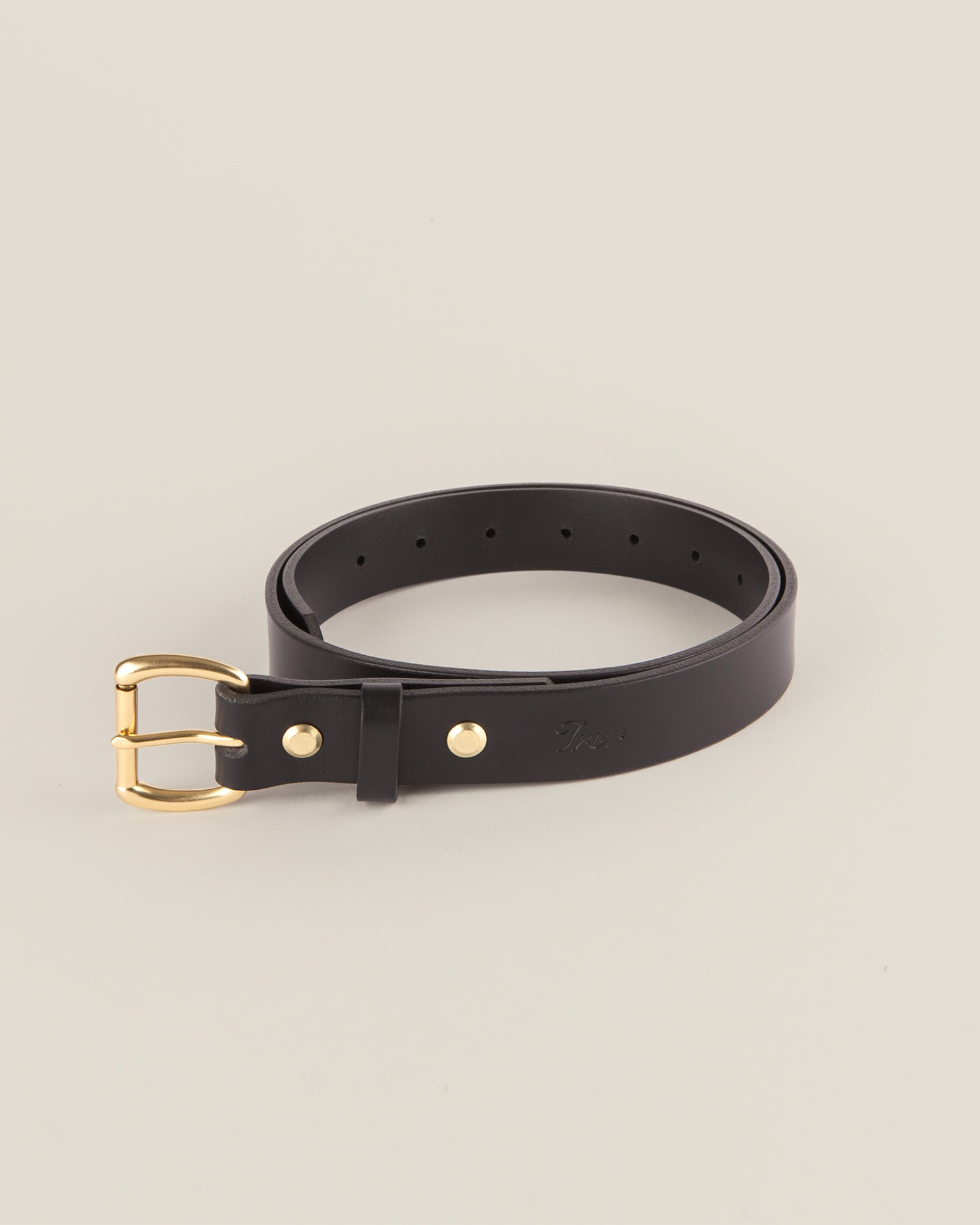 Leather Belt Black 3109