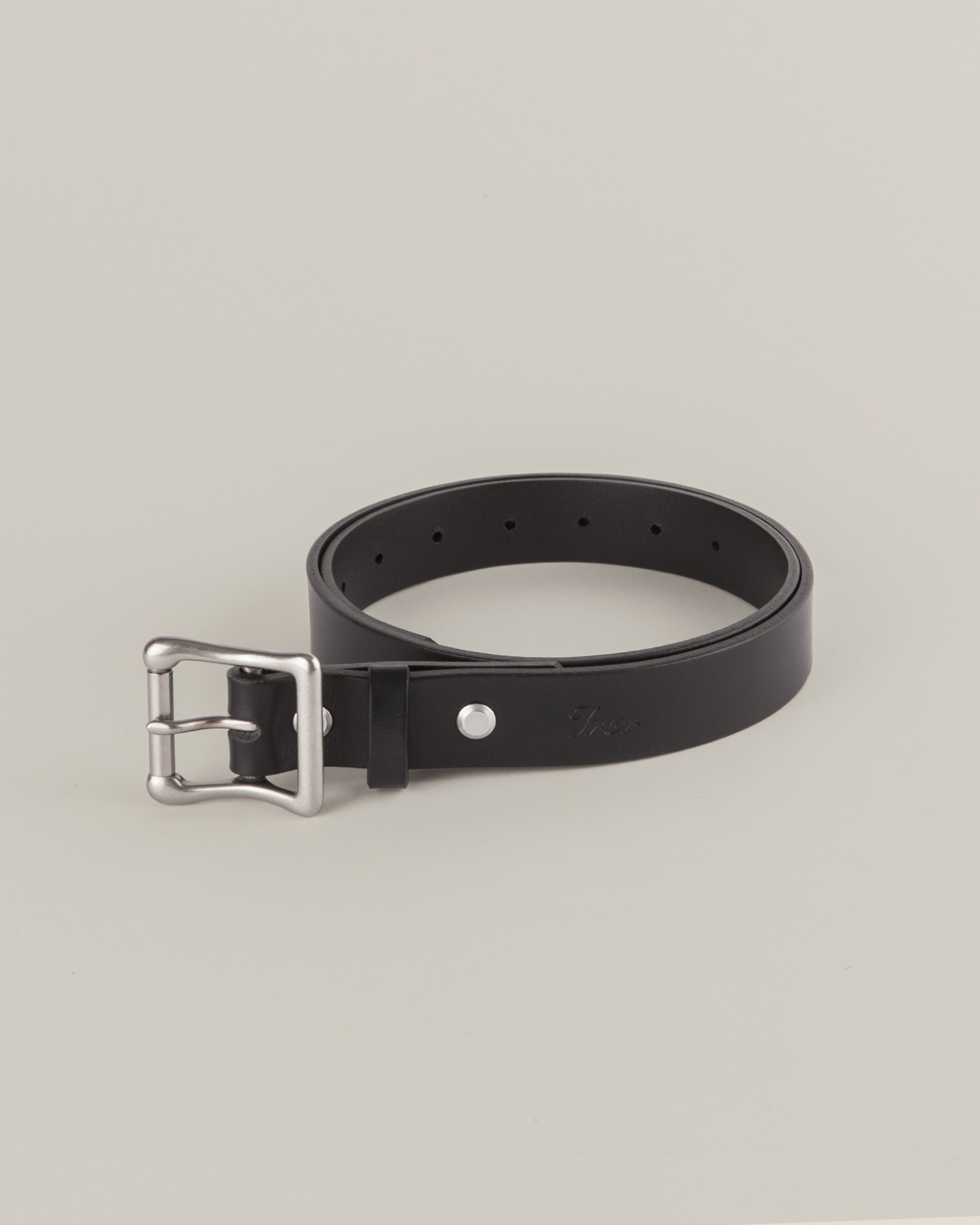 Leather Belt Black 1684