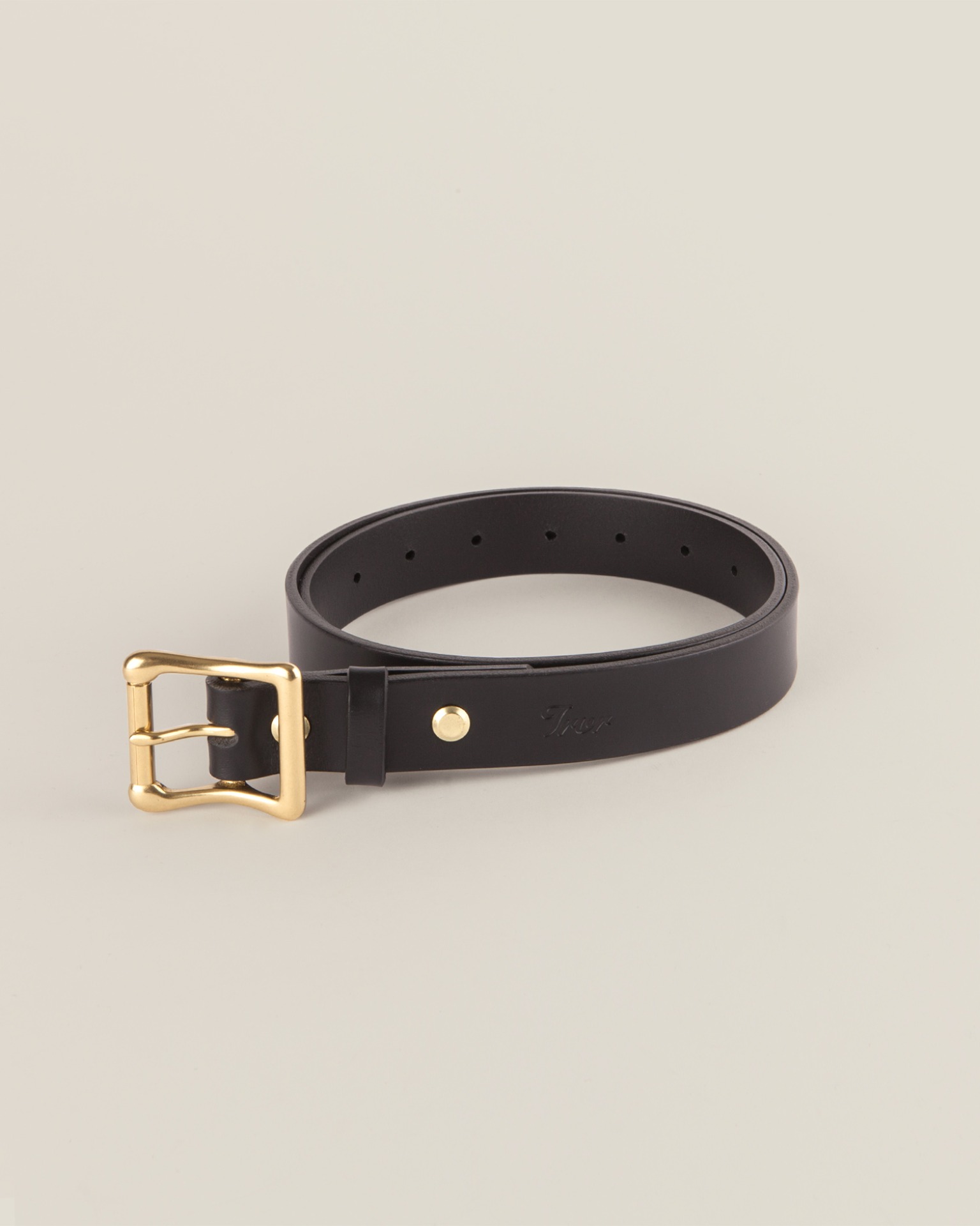 Leather Belt Black 3684